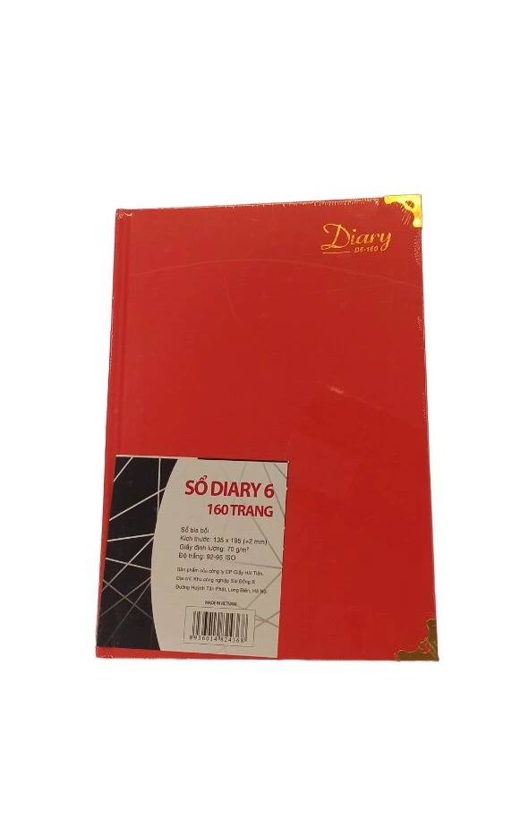 Sổ Bìa Cứng Hải Tiến Diary 6 4368 160Tr