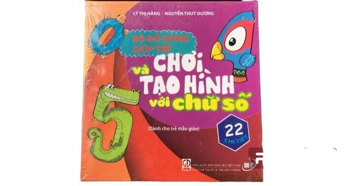 Bộ Đồ Dùng Giúp Trẻ Chơi Và Tạo Hình Với Chữ Số (Dành Cho Trẻ Mẫu Giáo)