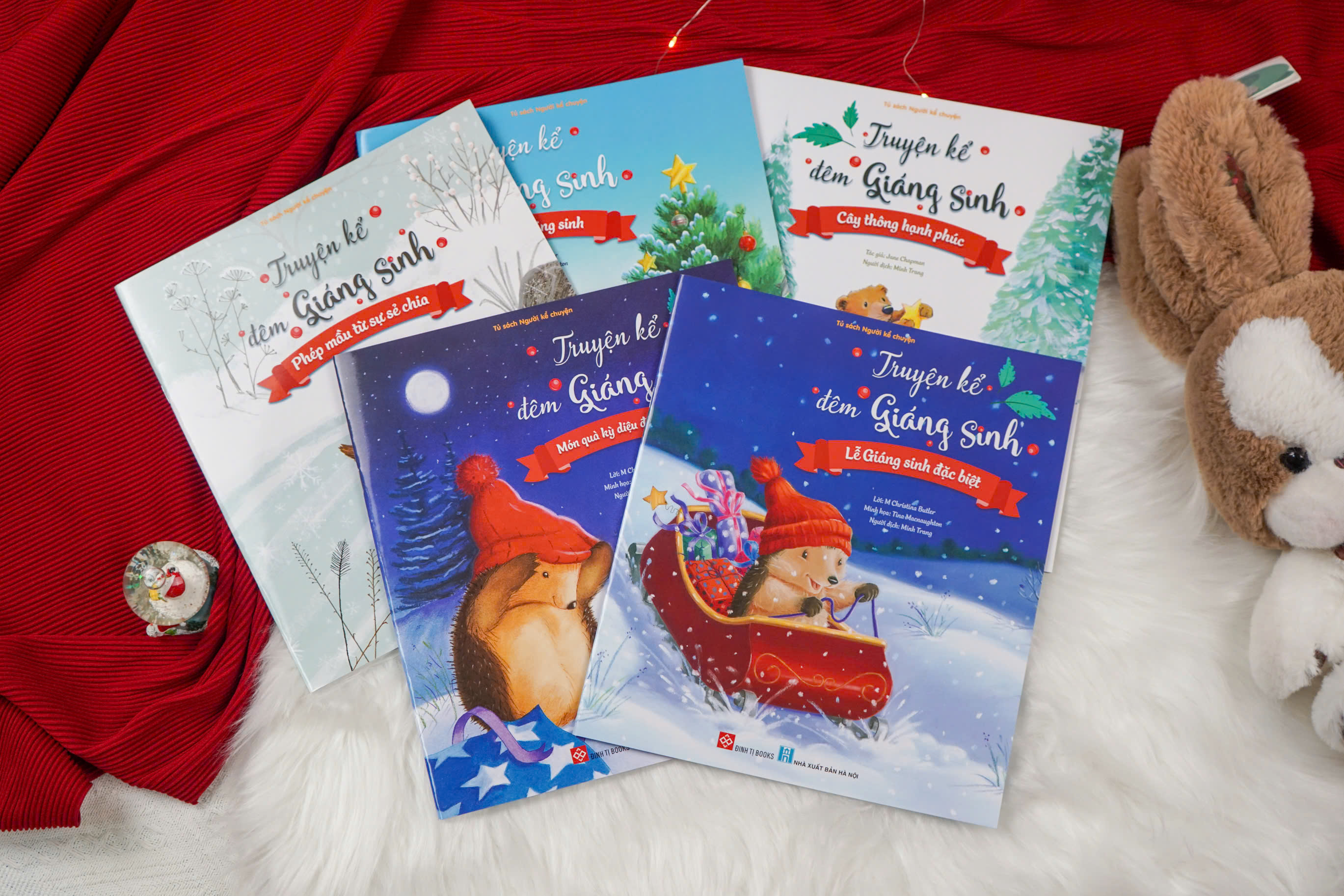 Combo 05 cuốn Sách - Truyện kể đêm Giáng sinh - Đinh Tị Books