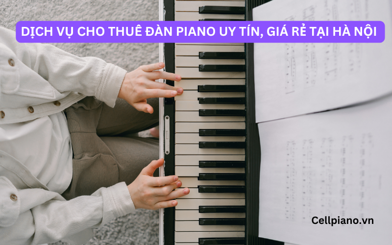 Dịch vụ cho thuê đàn Piano uy tín giá rẻ tại Hà Nội