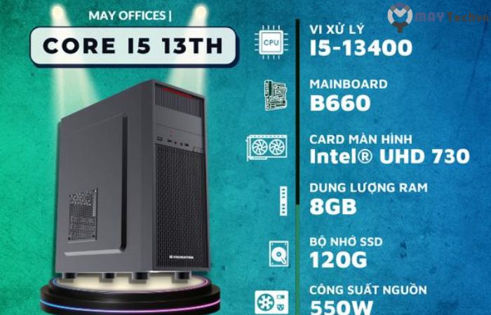 Máy tính văn phòng CPU I5 – 13400 - Maytechvn - 187 đường số 1, phường Bình Hưng Hoà B, quận Bình Tân, TP.HCM