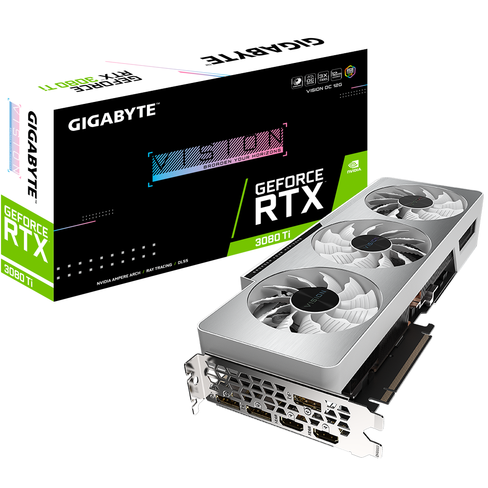 GIGABYTE GeForce RTX 3080 Ti VISION OC 12G LHR