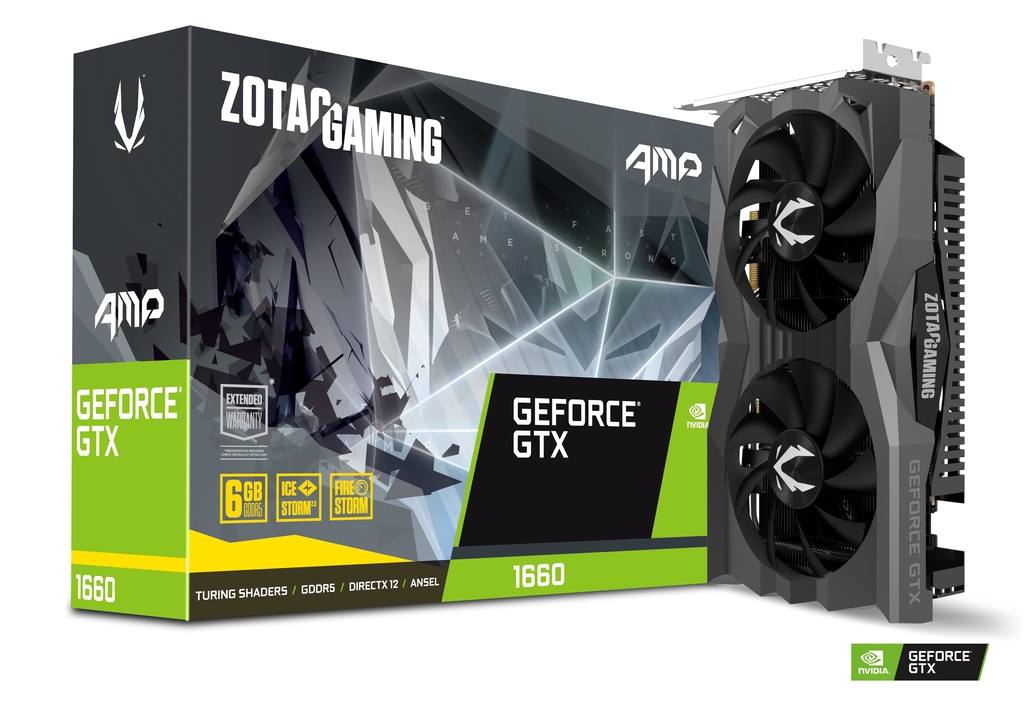 ZOTAC GAMING GeForce GTX 1660 AMP 6GB GDDR51