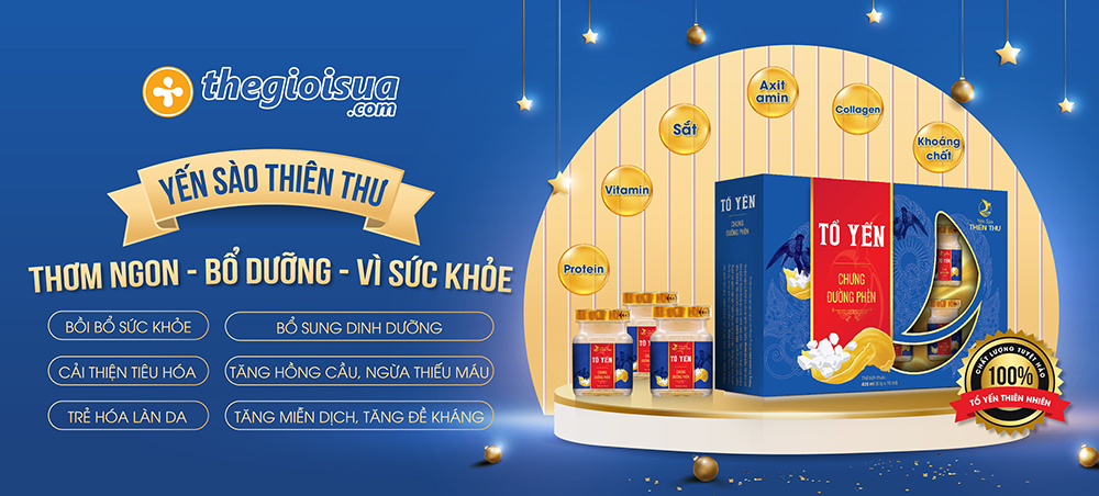 👨‍🦳👵Yến sào Thiên Thư giúp làm chậm tiến trình lão hóa