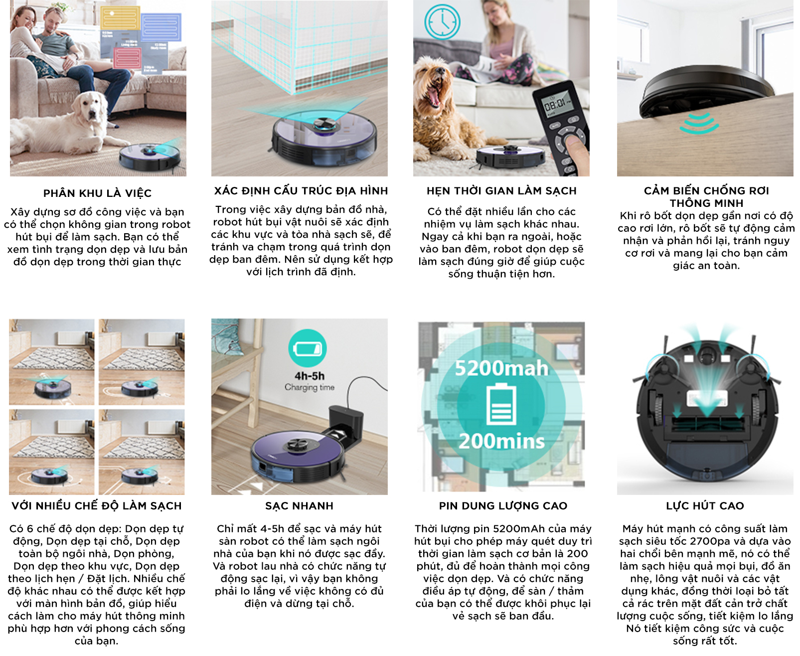 12 - Robot hút bụi ECOVACS ONSON J30 Pro 12 - Robot hút bụi ECOVACS ONSON J30 Pro