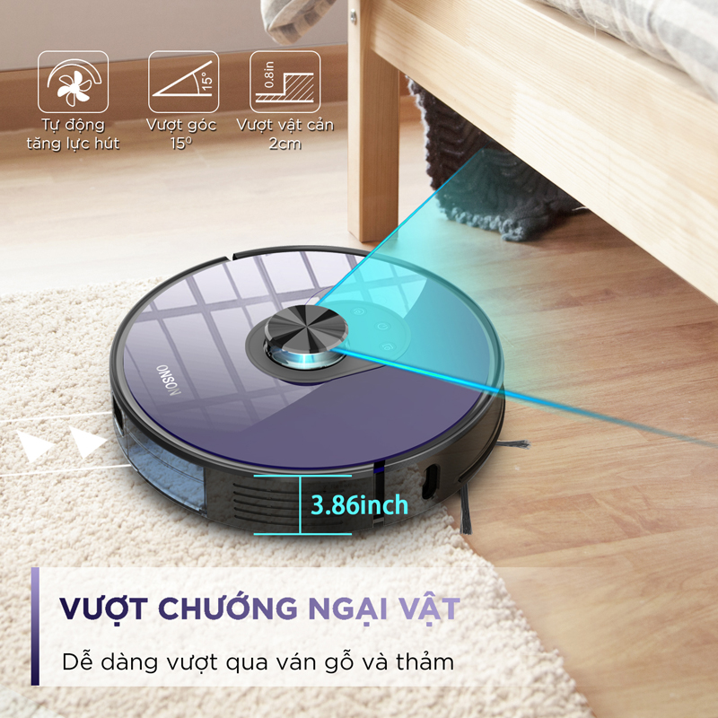 Robot hút bụi ECOVACS ONSON J30 Pro - 239