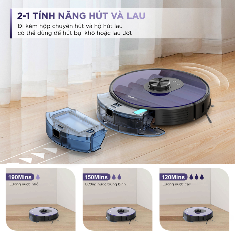 Robot hút bụi ECOVACS ONSON J30 Pro - 11