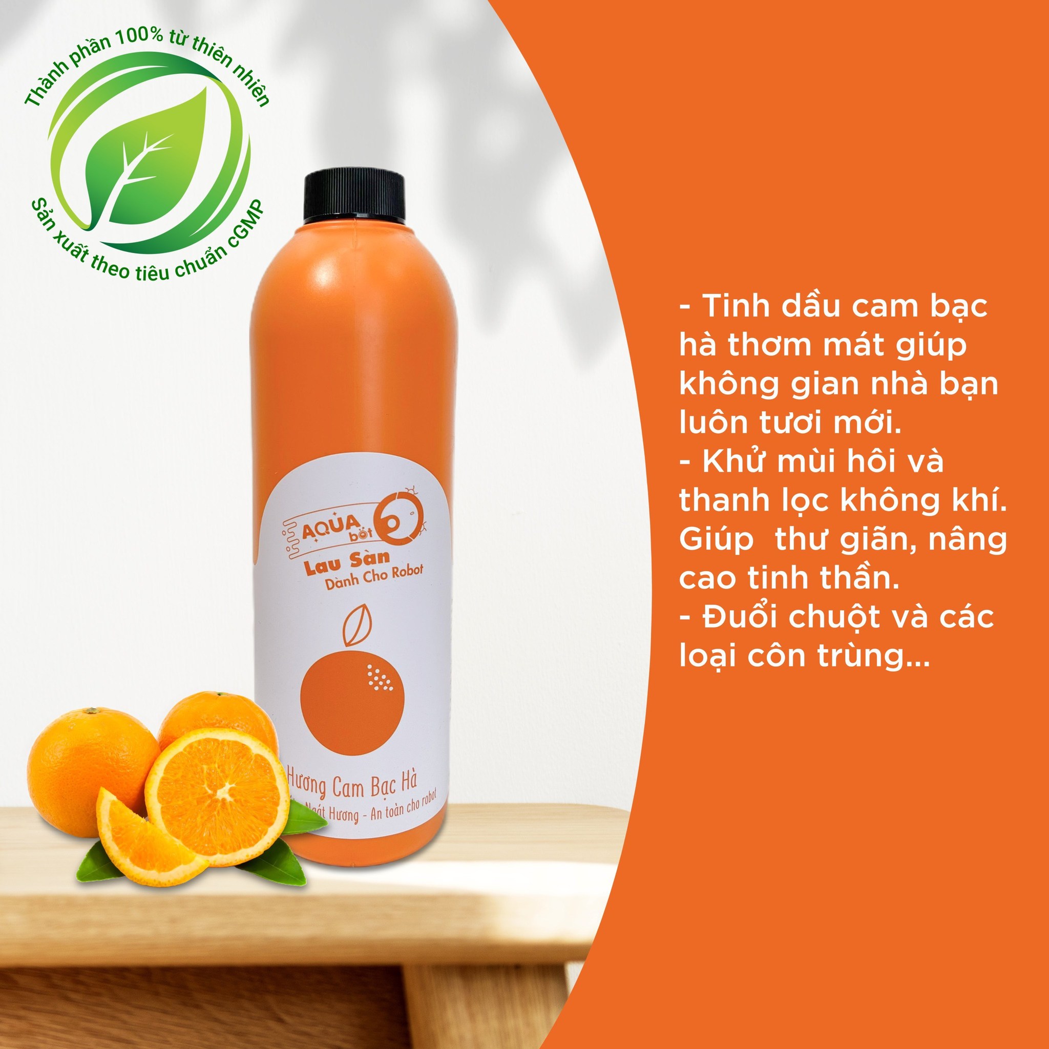 Aquabot Hương Cam Bạc Hà