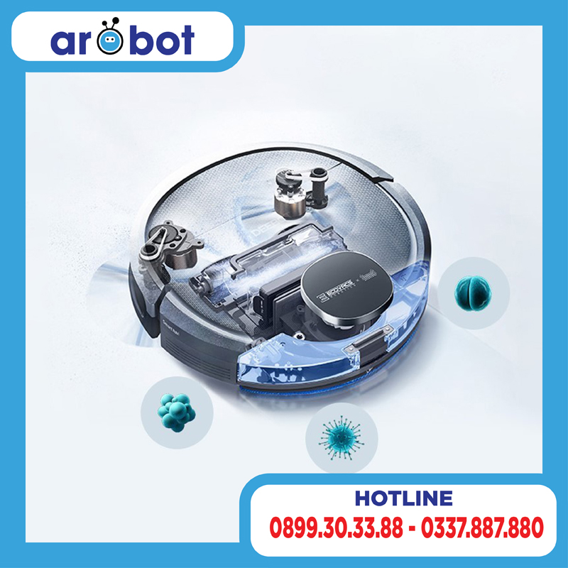 Robot hút bụi lau nhà Ecovacs Deebot DN55