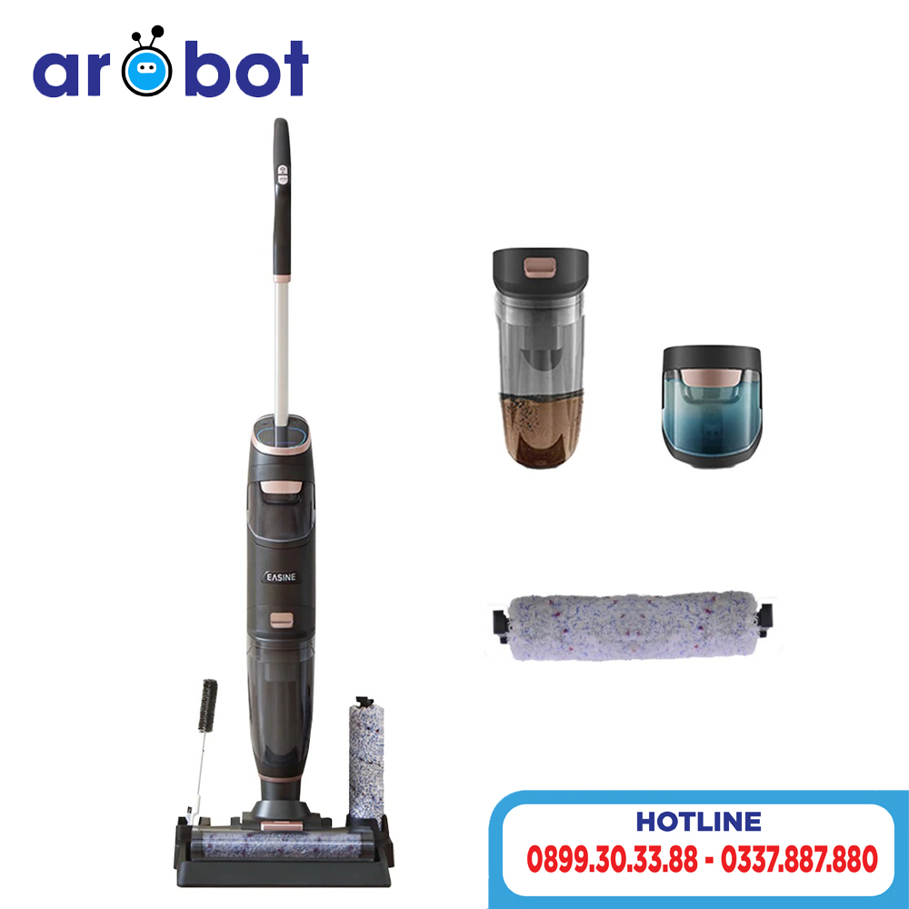 Máy hút bụi lau sàn khô và ướt cầm tay không dây thế hệ mới EASINE by ILIFE W100
