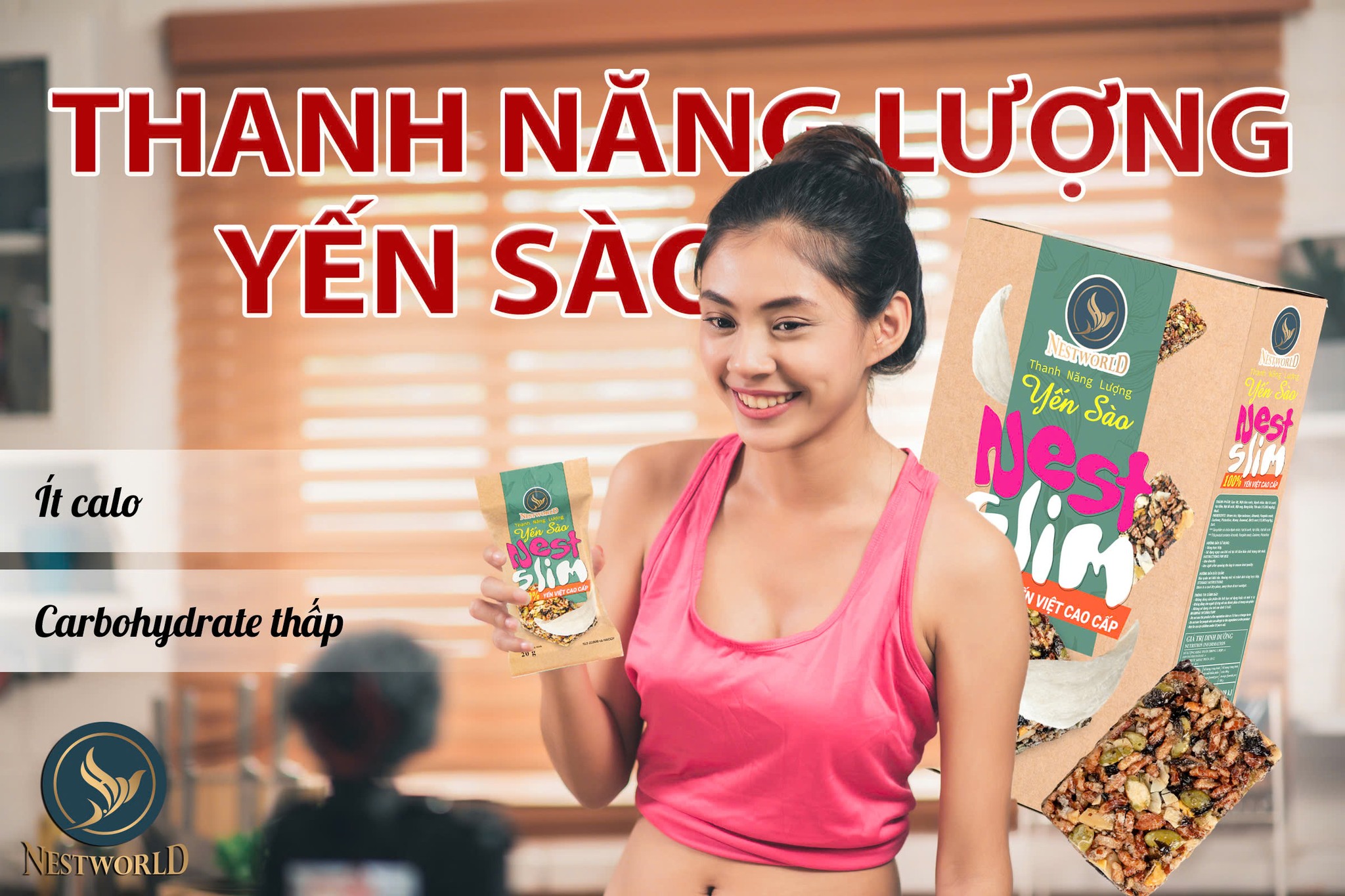 THANH NĂNG LƯỢNG YẾN SÀO MIX HẠT DINH DƯỠNG