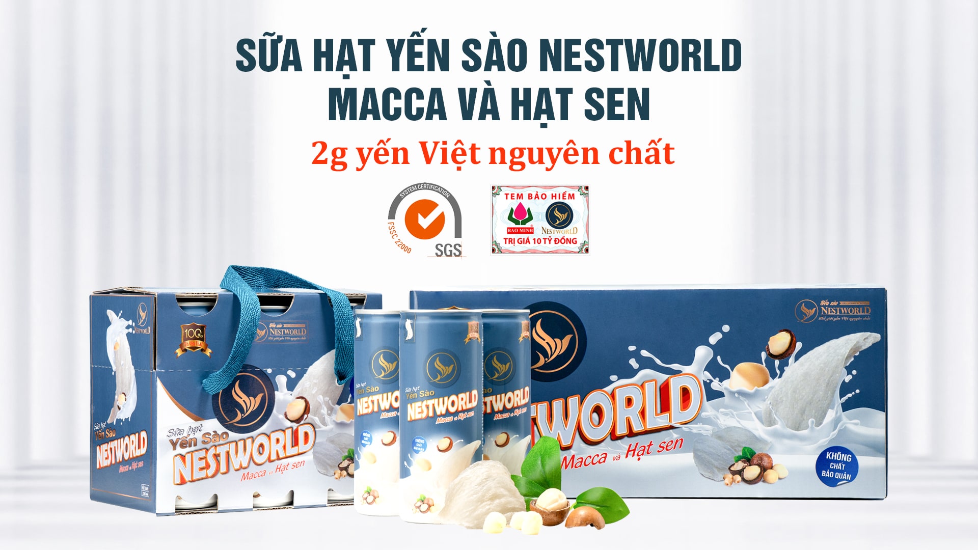 SỮA HẠT YẾN SÀO CẢ NHÀ ĐỀU DÙNG ĐƯỢC