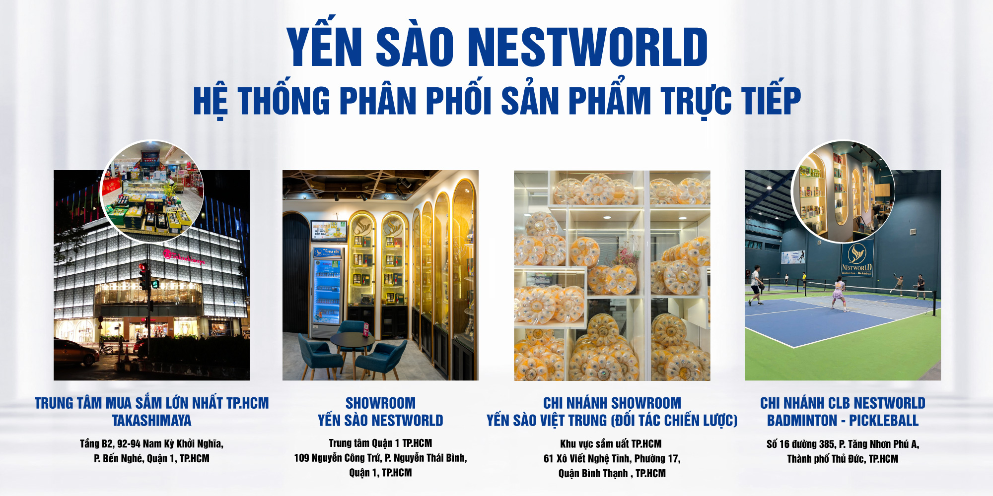 Các địa điểm bán Tổ Yến Sấy Nguyên Chất Ăn Liền Nestworld