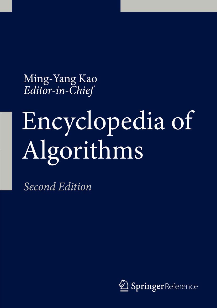 Encyclopedia of Algorithms 2nd ed. 2016 Edition