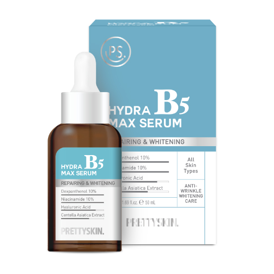Serum B5 PrettySkin Hydra B5 Max Tinh Chất Phục Hồi Dưỡng Trắng 50ml