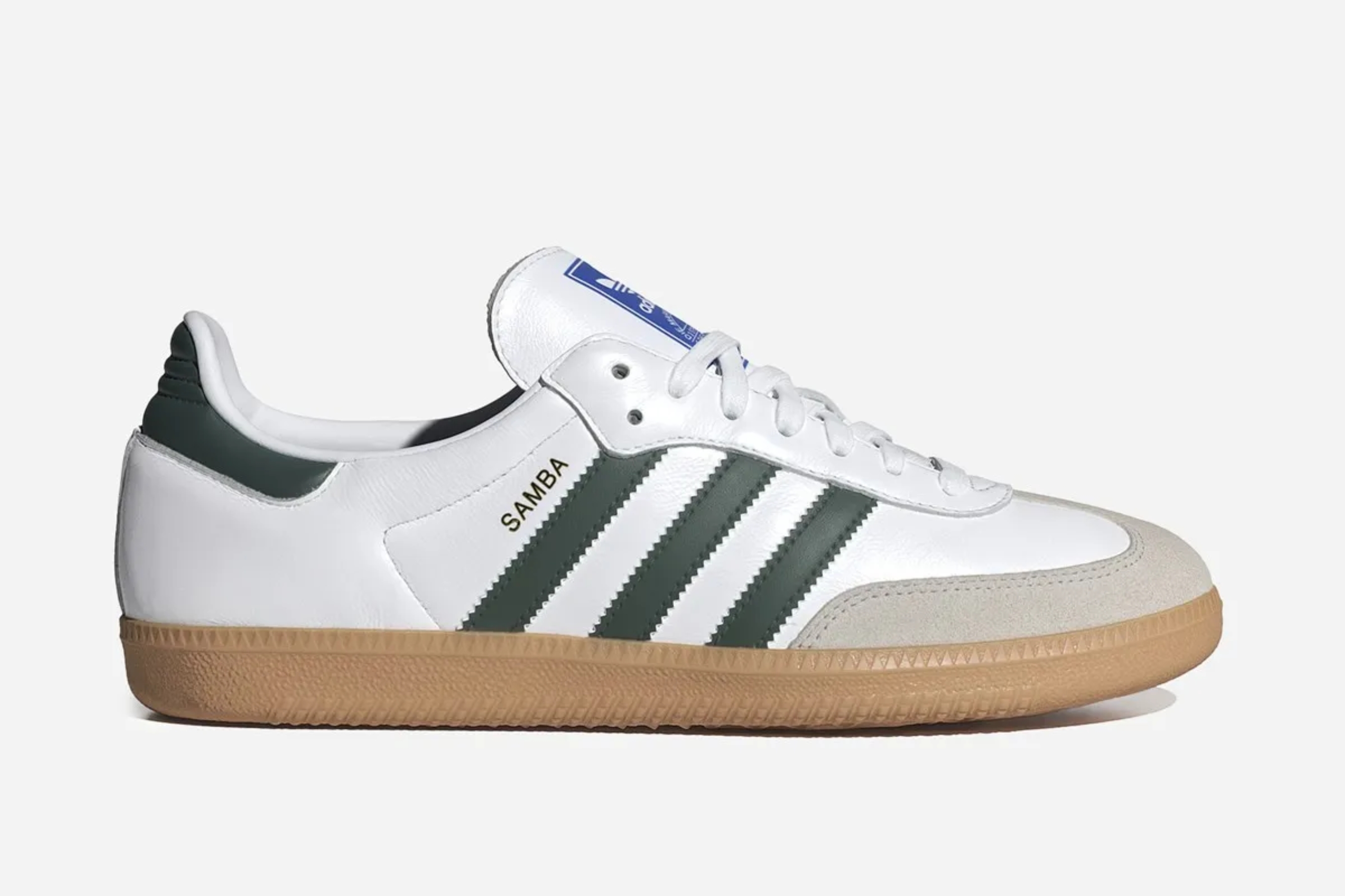 Adidas Samba sọc xanh lá