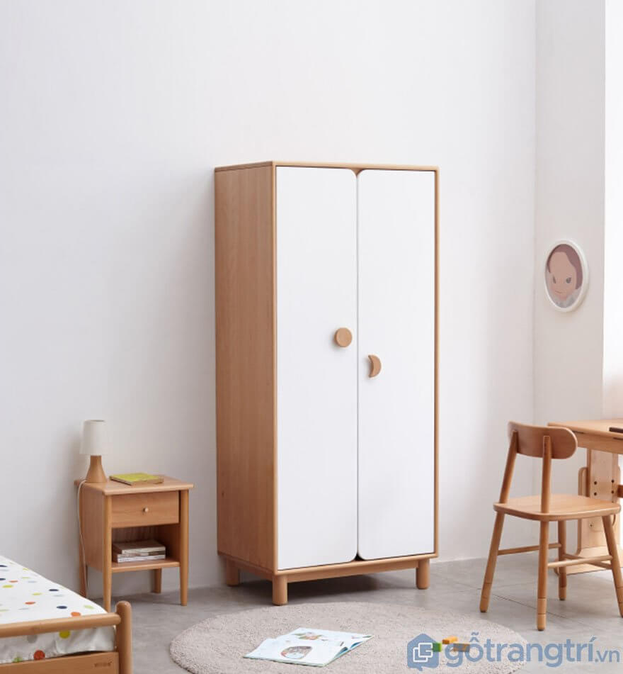 Chọn Gỗ Trang Trí mua tủ quần áo trẻ em bằng gỗ chất lượng