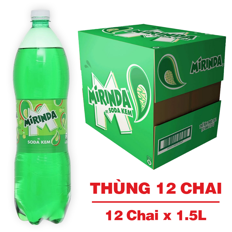 Nước ngọt Mirinda vị soda kem 1.5L