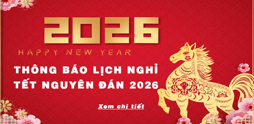 Thông báo lịch nghỉ Tết Nguyên Đán 2026
