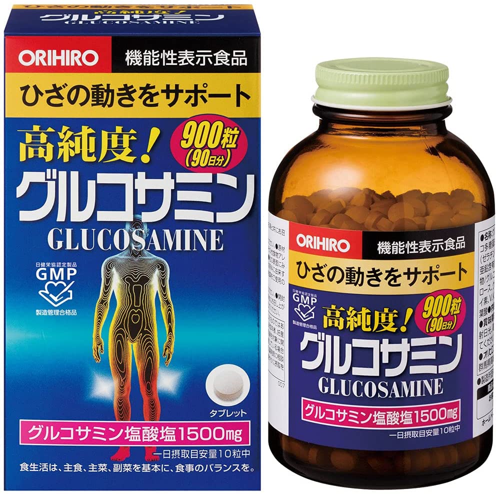 Viên Uống Bổ Xương, Khớp Đến Từ Nhật Bản Glucosamine Orihiro - 950 Viên (Nội Địa Nhật)