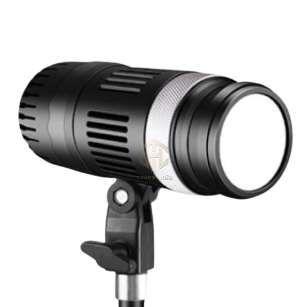 Combo LED chiếu điểm spot light YM-80 zoom led bicolor 2700K-6500K kèm chân đèn