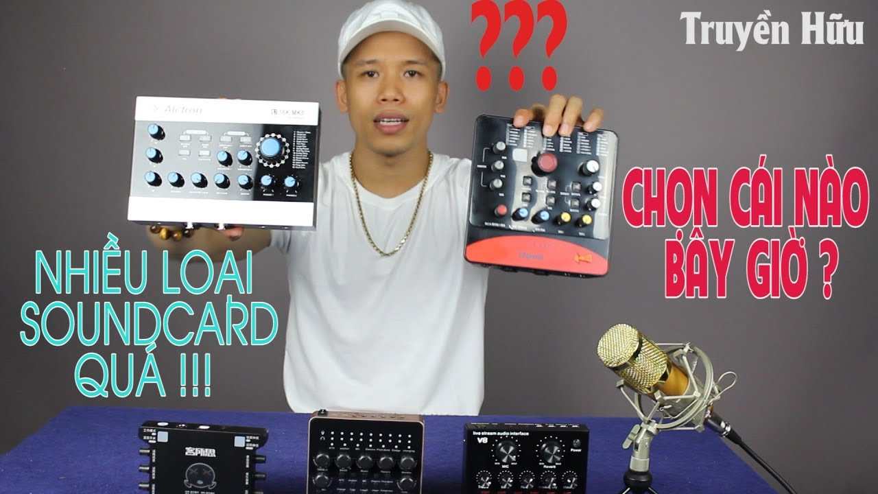 Soundcard là gì ? TƯ VẤN MUA SOUNDCARD CHO NGƯỜI MỚI BẮT ĐẦU