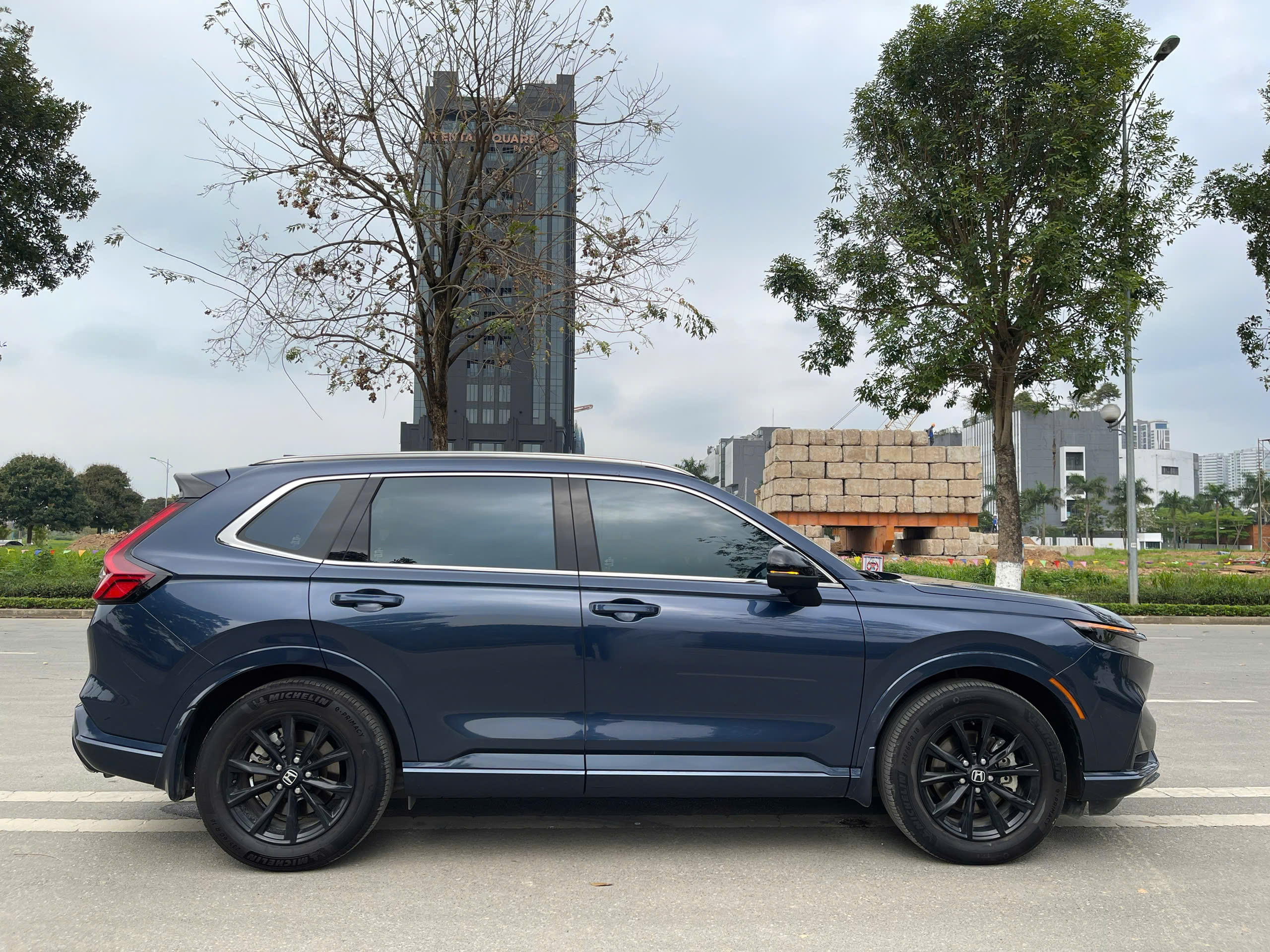 Honda CRV e:HEV RS 2024 xanh