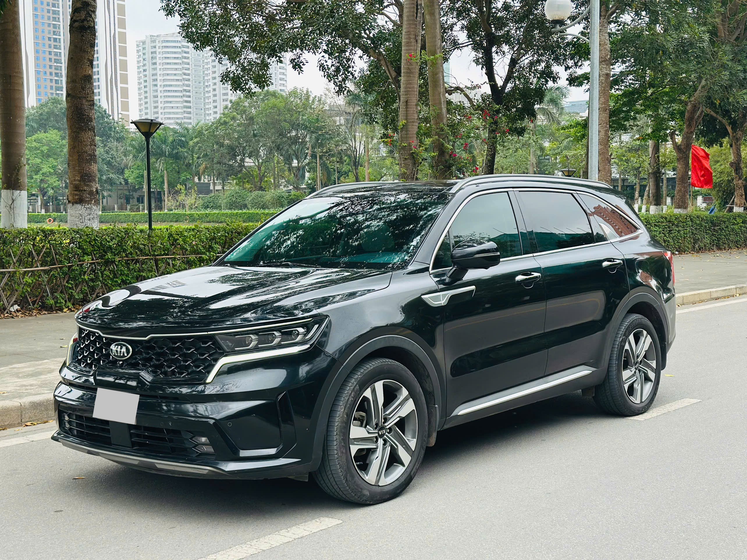 Kia Sorento Signature 2.2 AT AWD 7S Full Dầu màu đen
