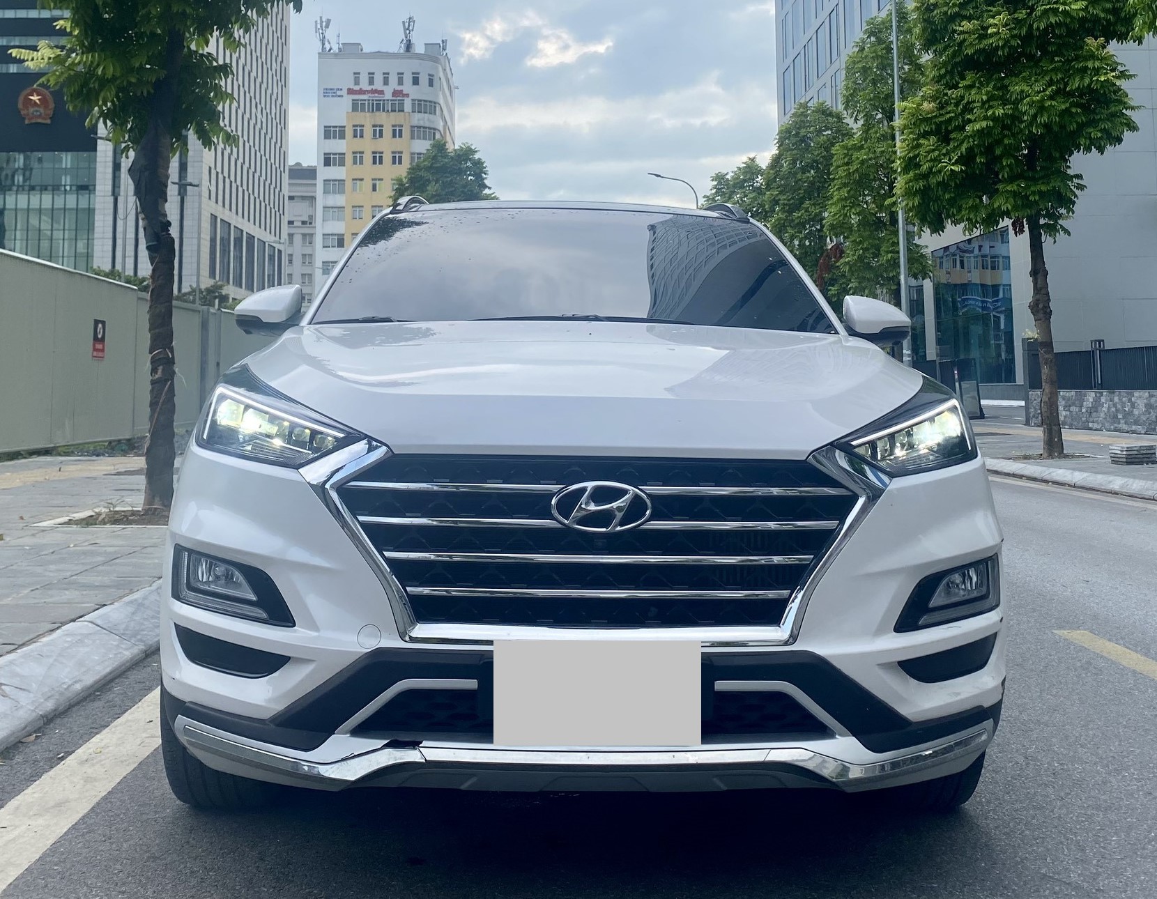 Hyundai Tucson 2.0D 2018 màu trắng (Đã bán)