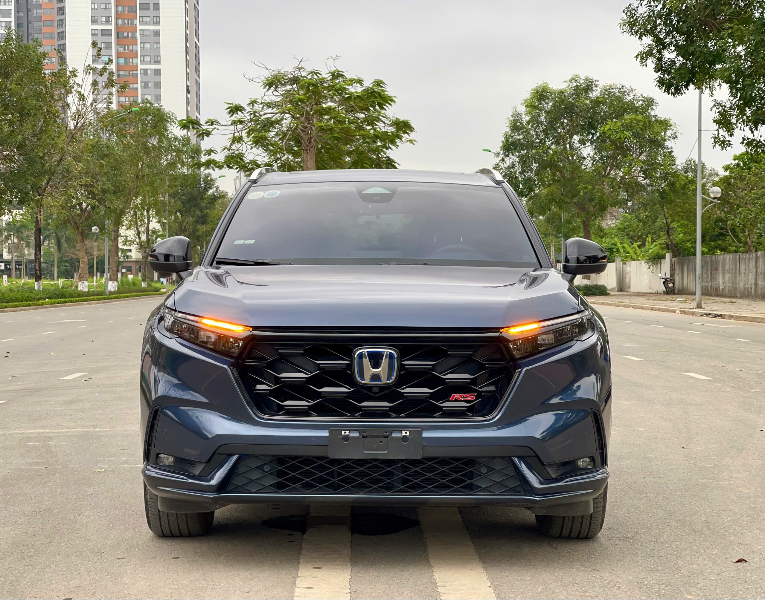 Honda CRV e:HEV RS 2024 xanh