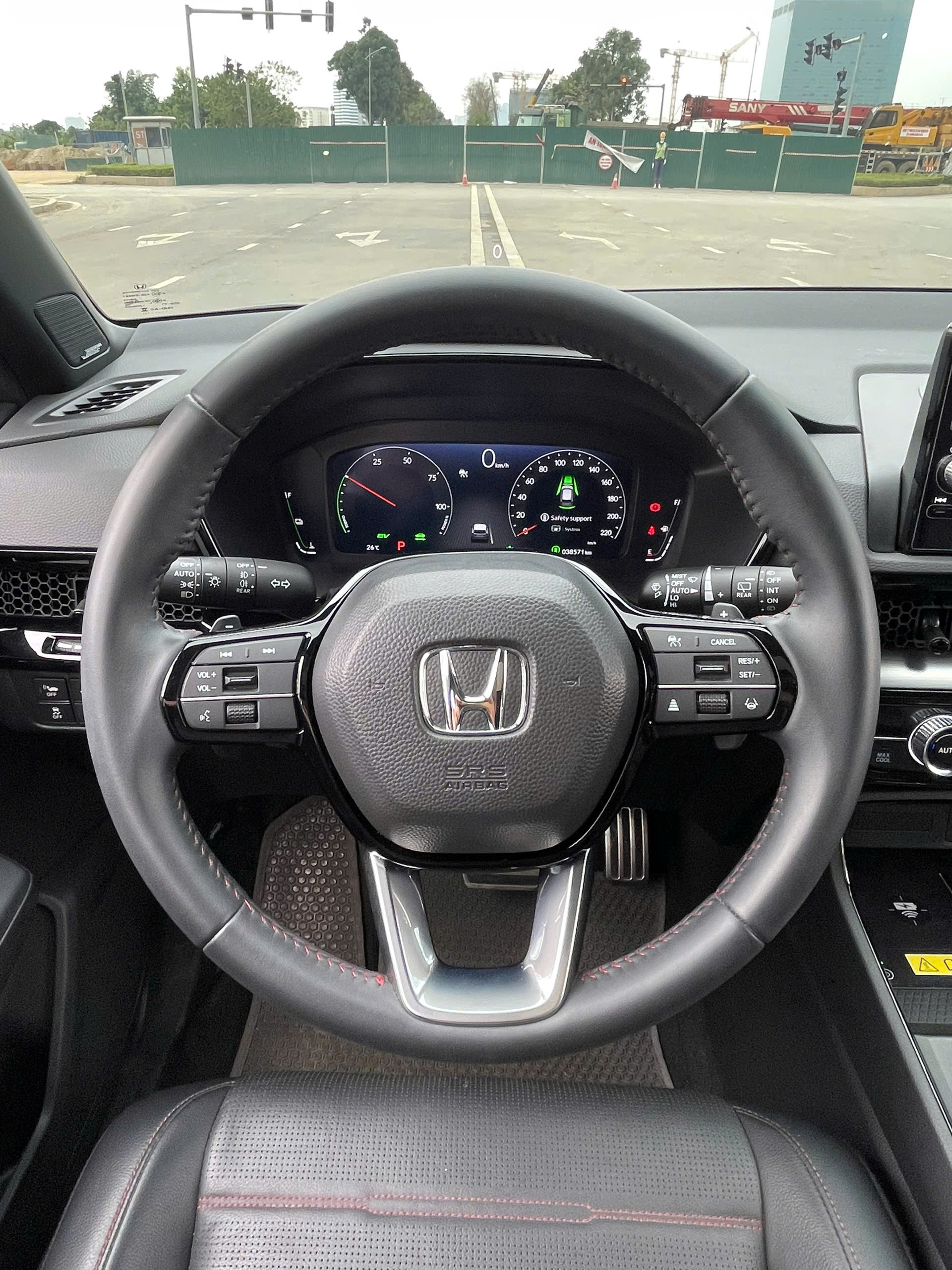 Honda CRV e:HEV RS 2024 xanh
