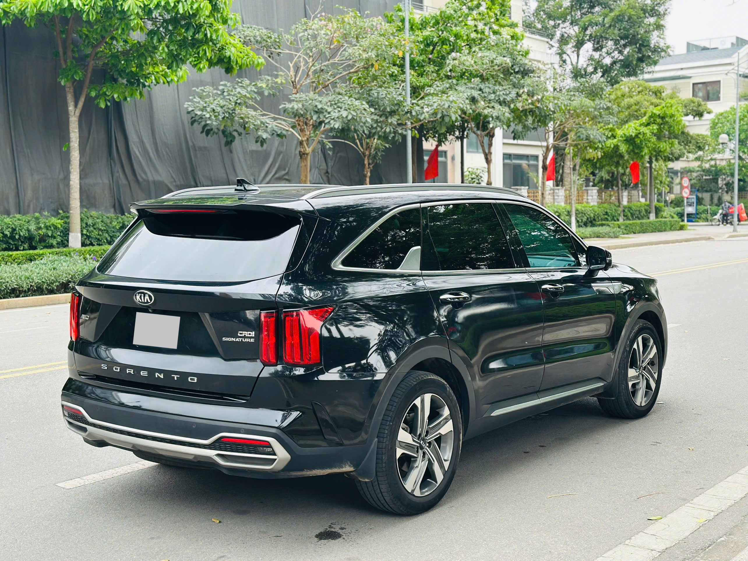 Kia Sorento Signature 2.2 AT AWD 7S Full Dầu màu đen
