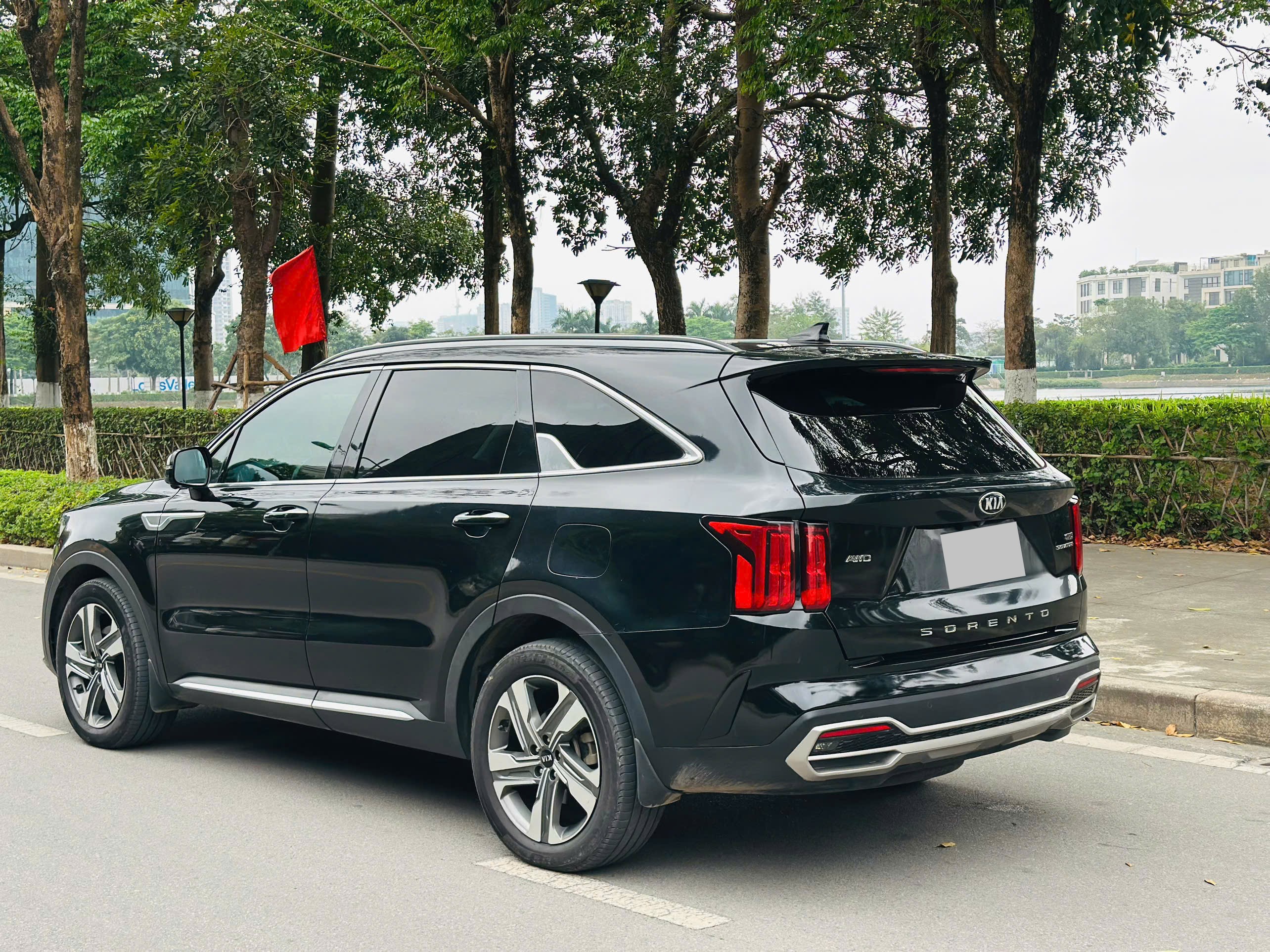 Kia Sorento Signature 2.2 AT AWD 7S Full Dầu màu đen