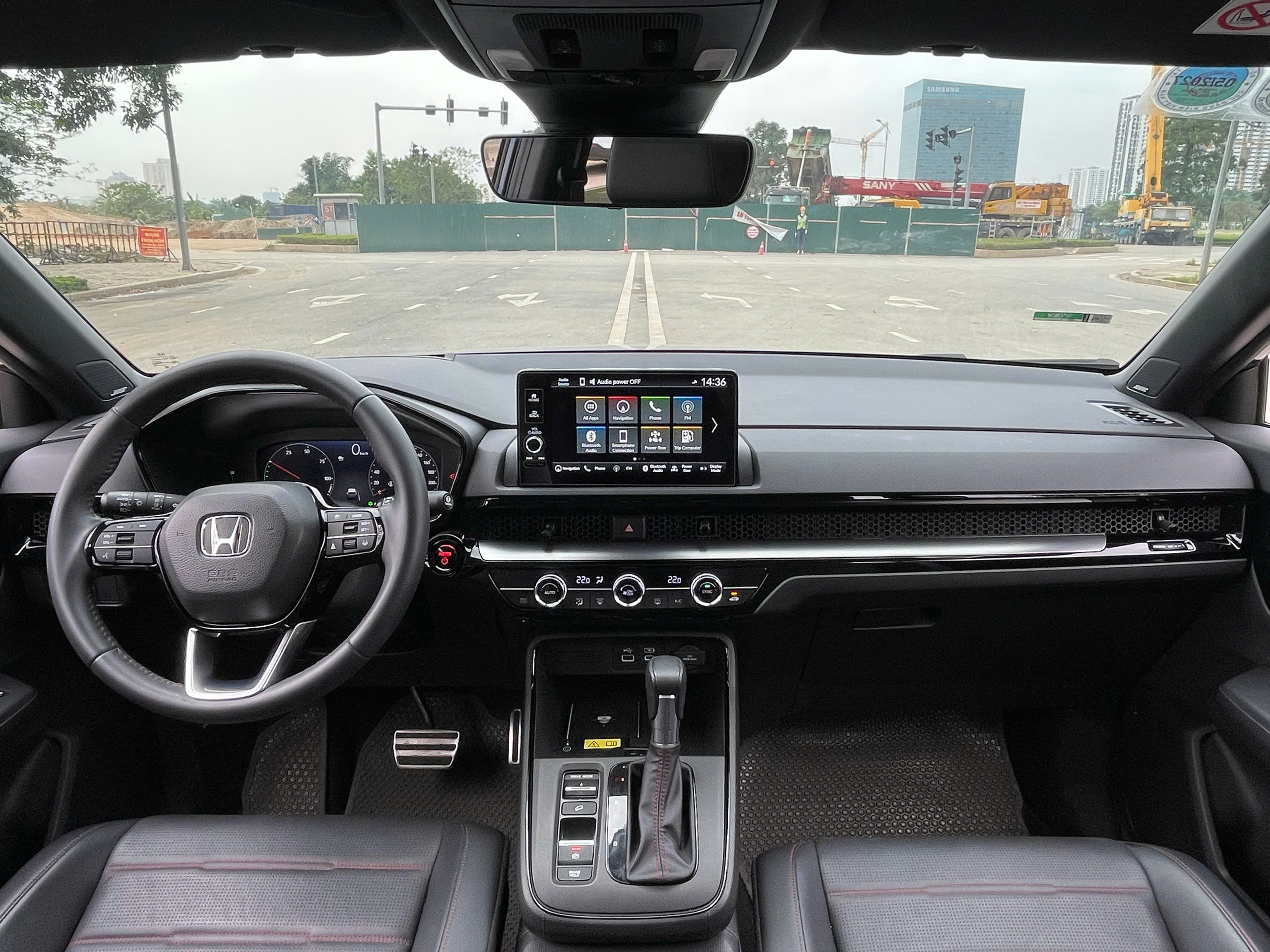 Honda CRV e:HEV RS 2024 xanh