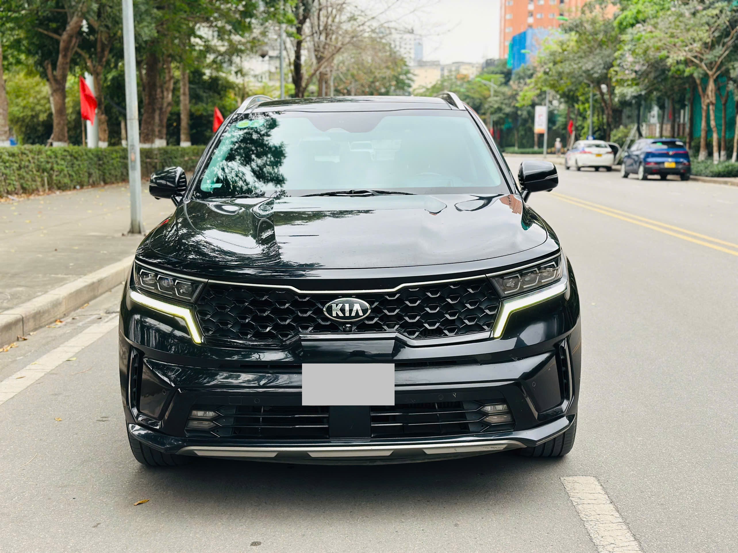 Kia Sorento Signature 2.2 AT AWD 7S Full Dầu màu đen