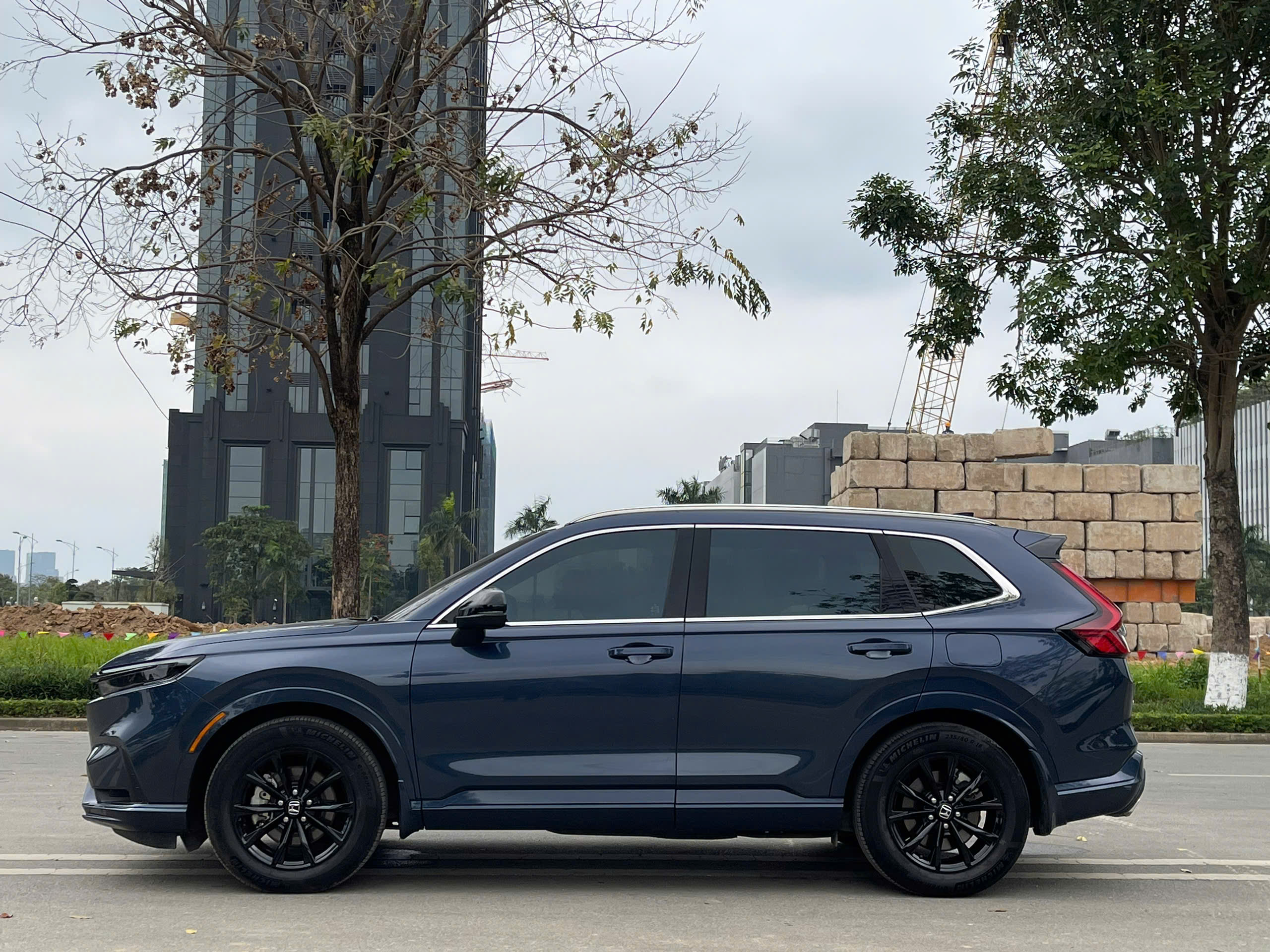 Honda CRV e:HEV RS 2024 xanh