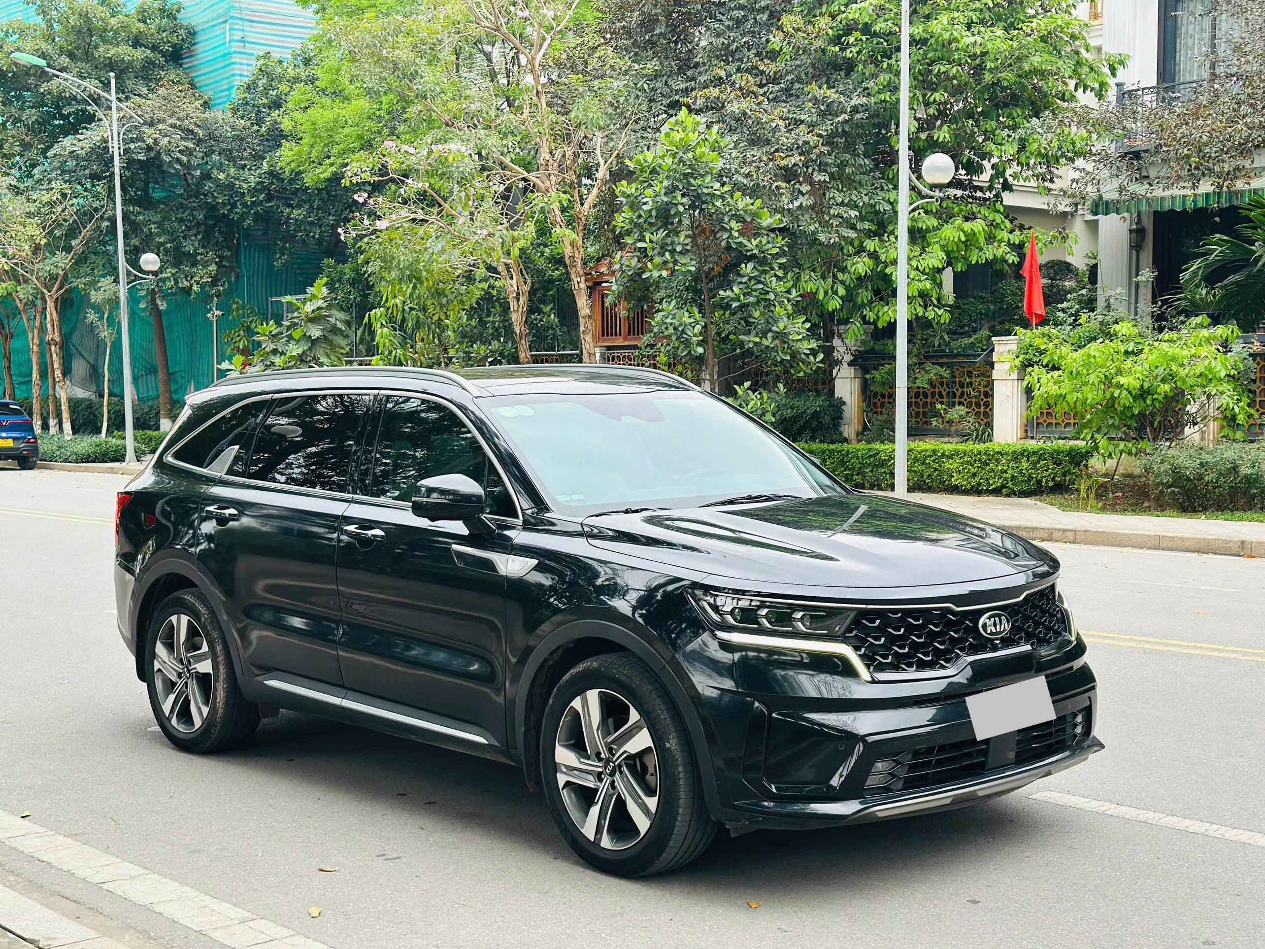Kia Sorento Signature 2.2 AT AWD 7S Full Dầu màu đen