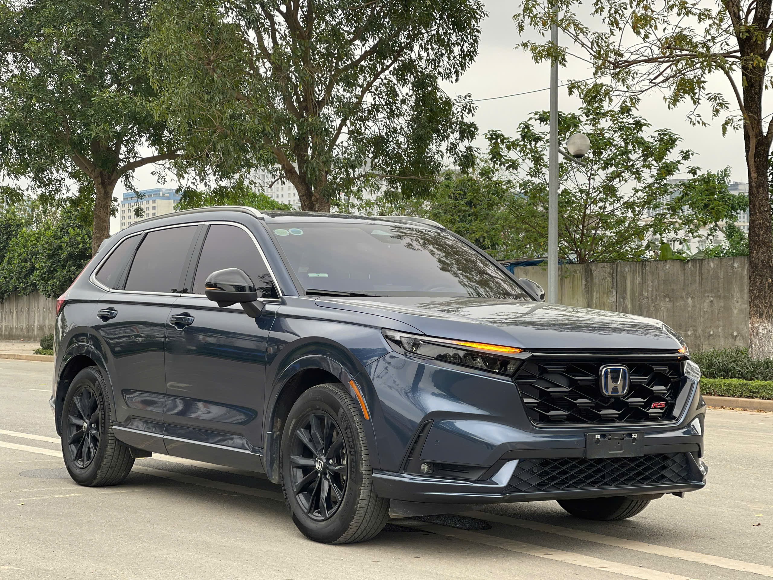 Honda CRV e:HEV RS 2024 xanh