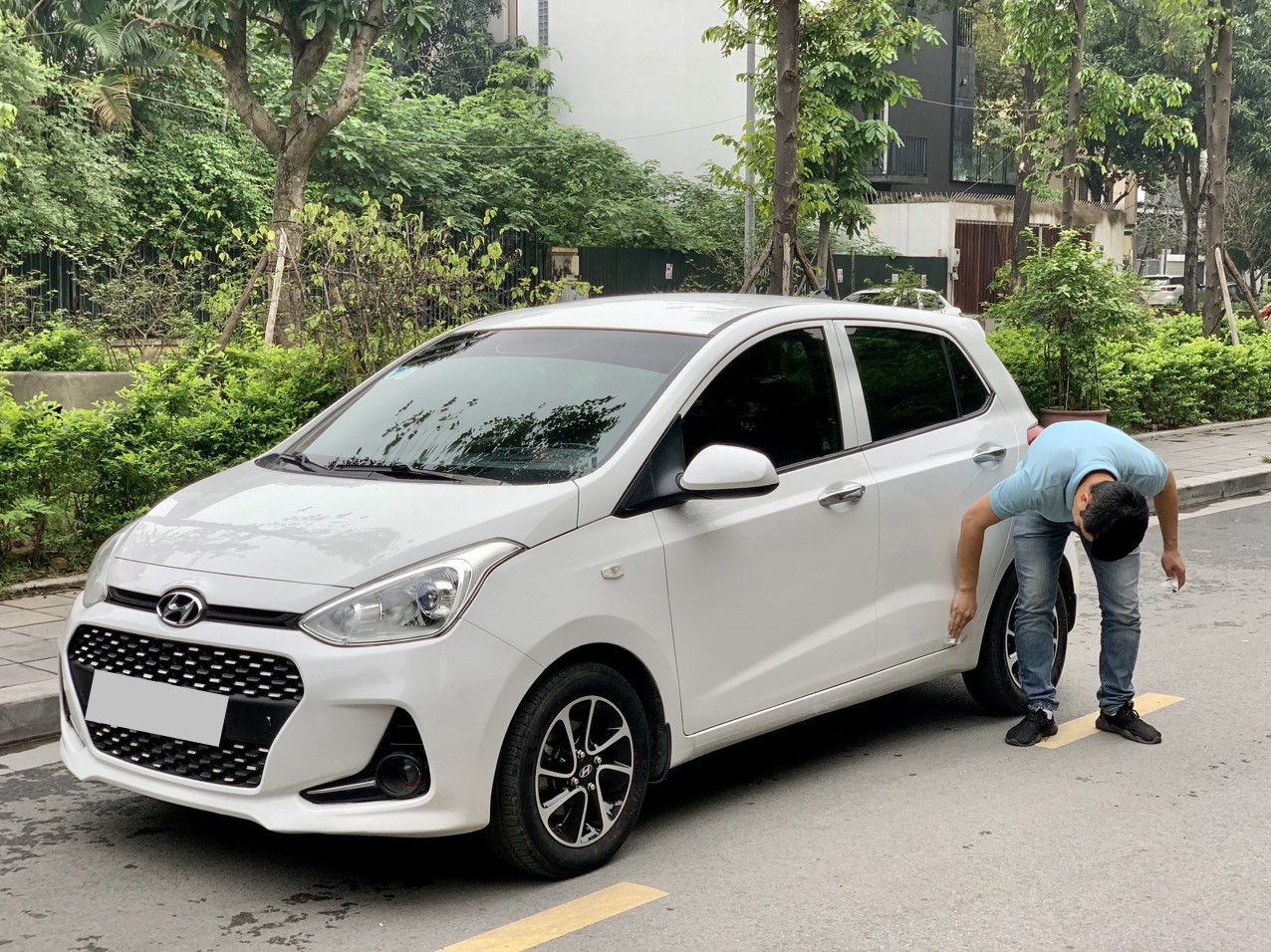 Hyundai I10 1.0 MT 2017 màu trắng (đã bán)
