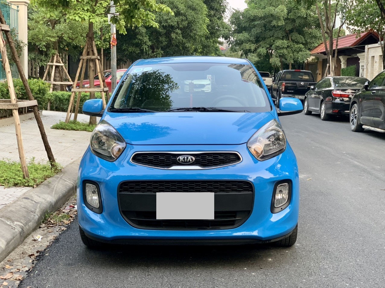 Kia Morning MT 2021 màu xanh (Đã bán)