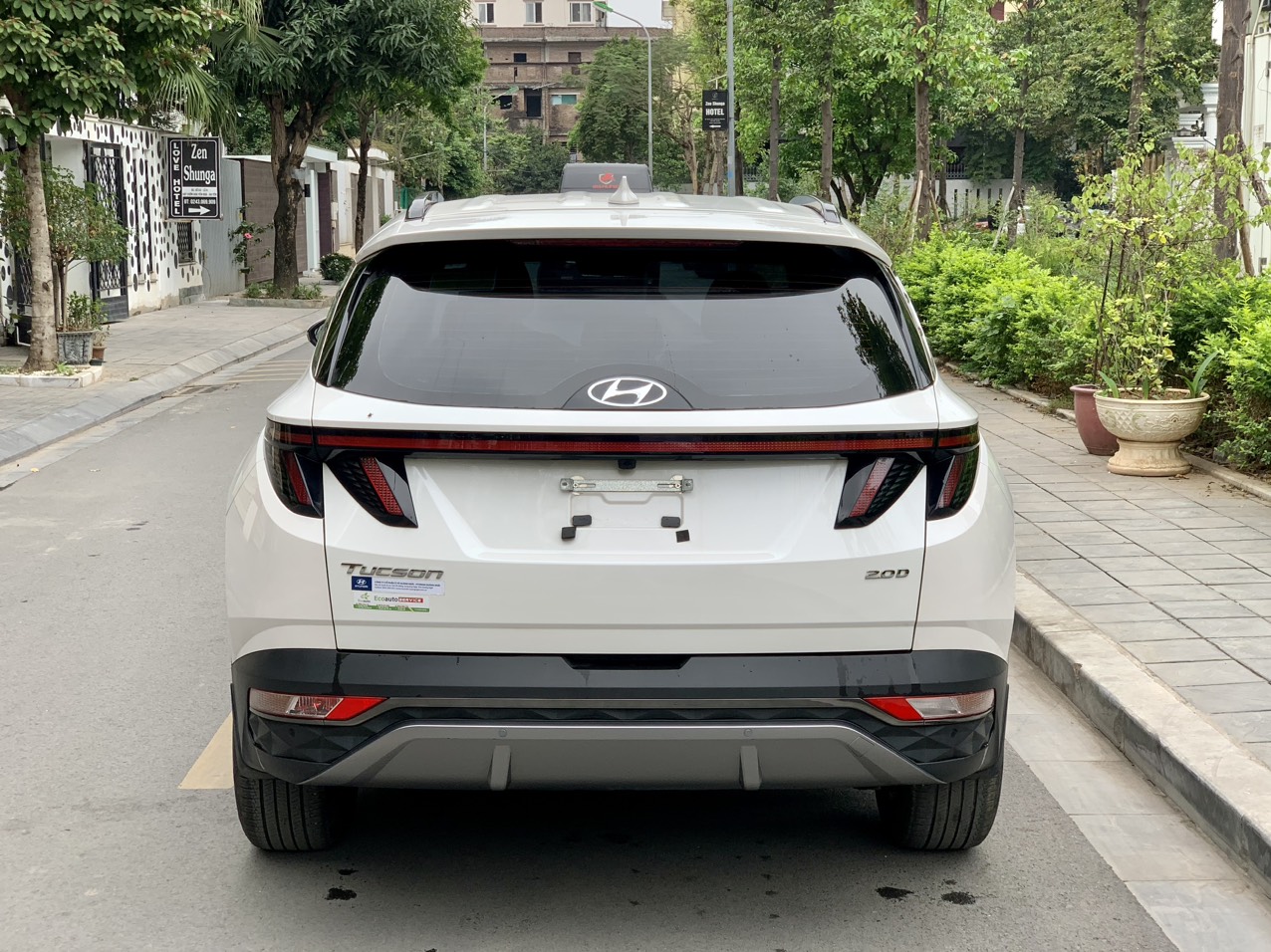 Hyundai Tucson 2.0D 2022 màu trắng (Đã bán)