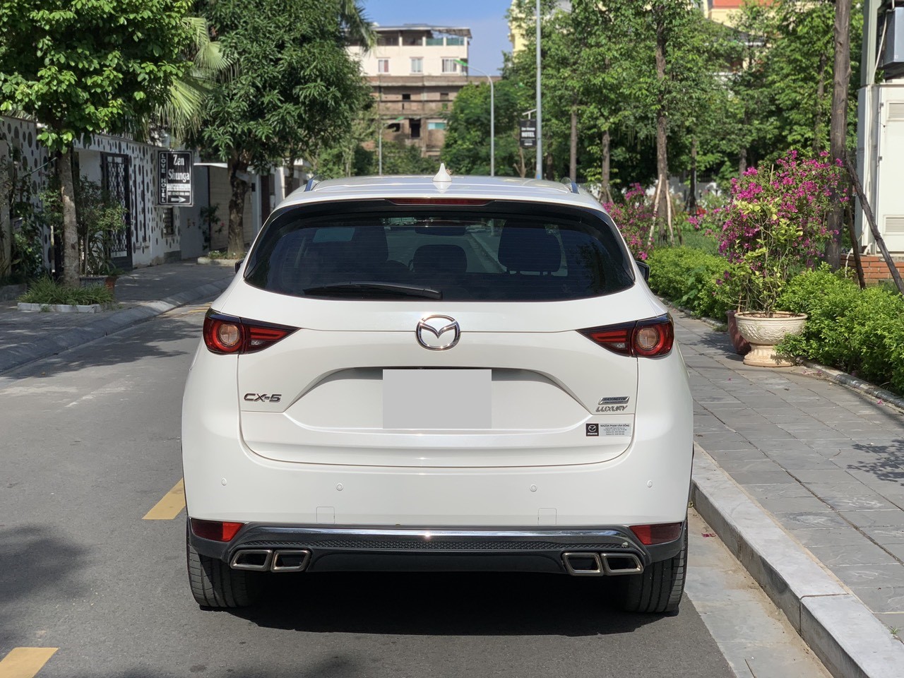 Mazda CX5 2.0 Luxury 2020 màu trắng (Đã bán)