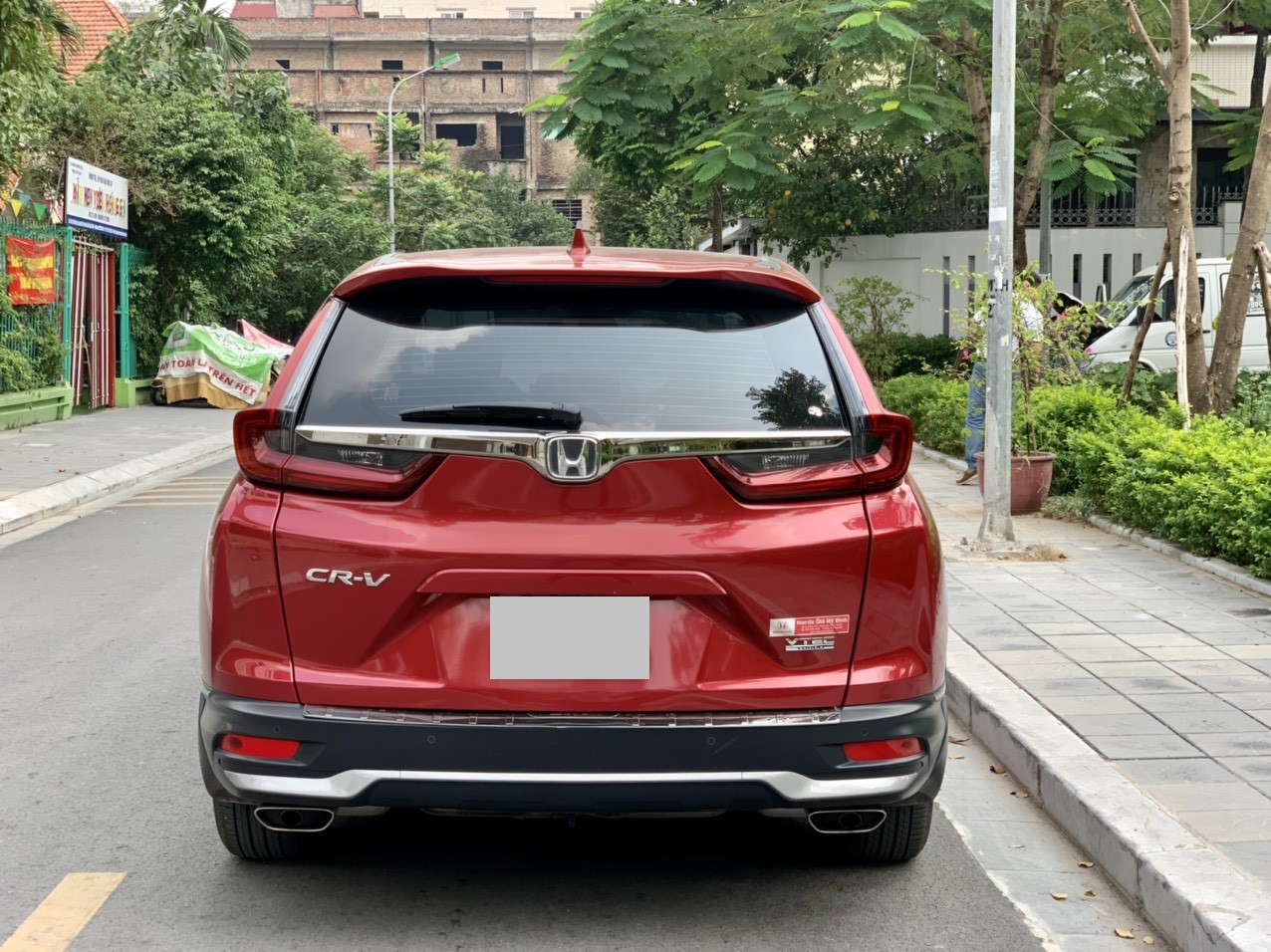 Honda CRV-L 1.5 Turbo Sensing 2020 màu đỏ (Đã bán)