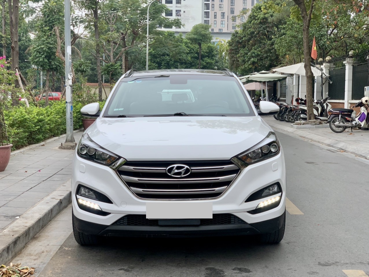 Hyundai Tucson 2.0ATH 2015 màu trắng (Đã bán)