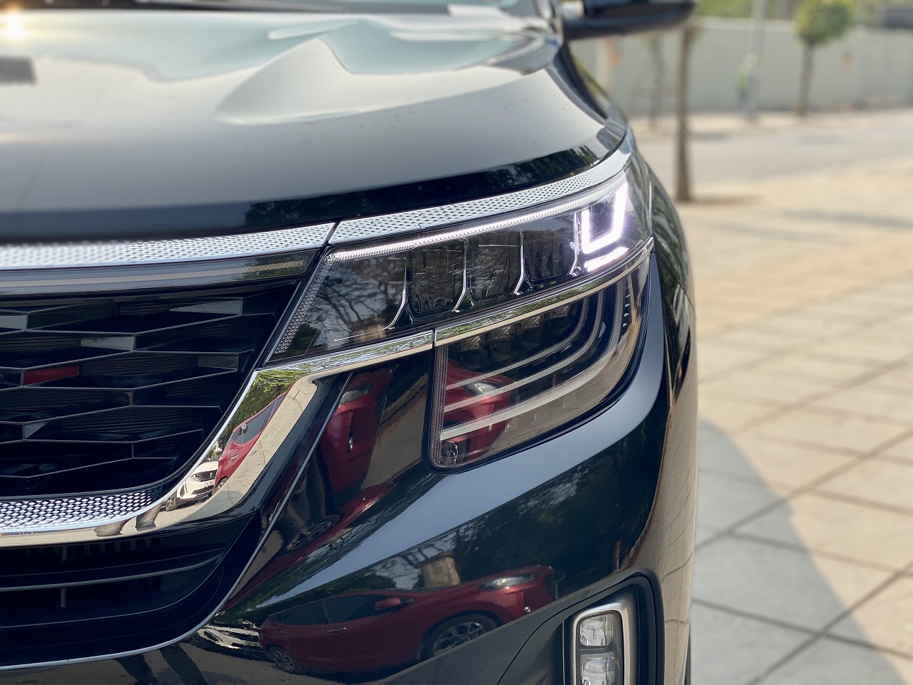 Kia Seltos 1.4 Preminum 2021 màu đen (Đã bán)