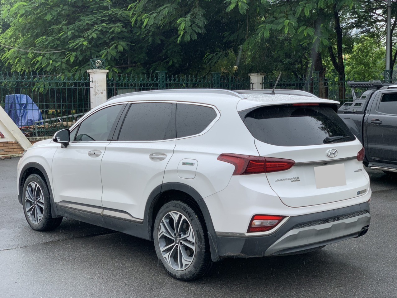 Hyundai Santafe 2.2D Premium 2020 màu trắng (Đã bán)