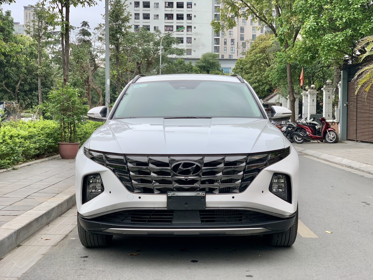 Hyundai Tucson 2.0D 2022 màu trắng (Đã bán)