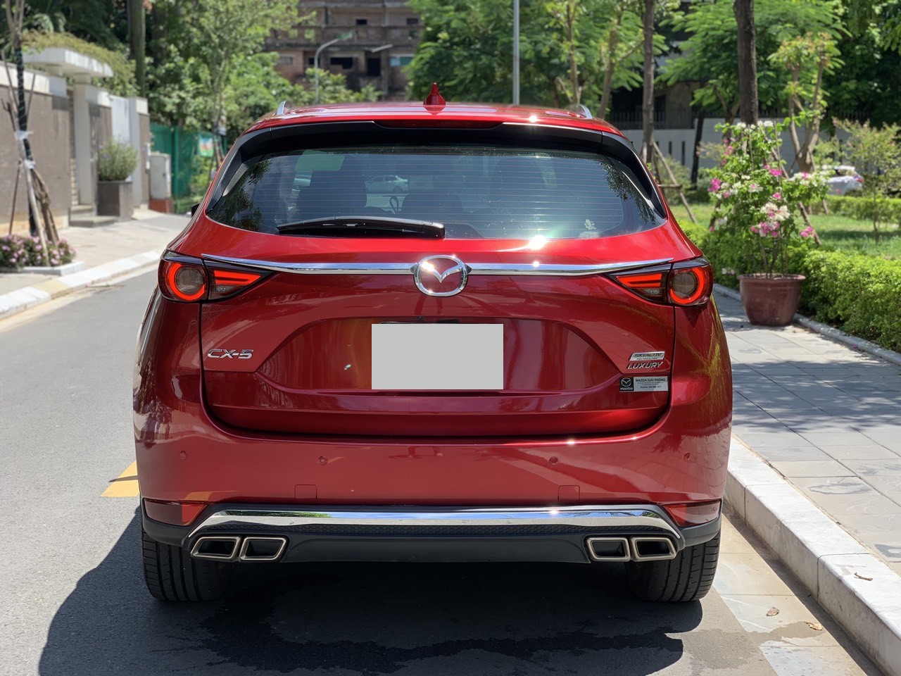 Mazda CX5 2.0 Luxury 2021 màu đỏ pha lê (đã bán)
