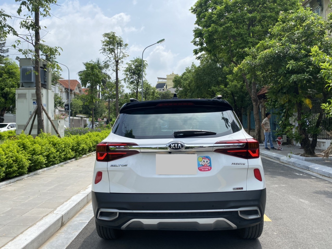 Kia Seltos 1.4 Preminum 2021 màu trắng (Đã bán)