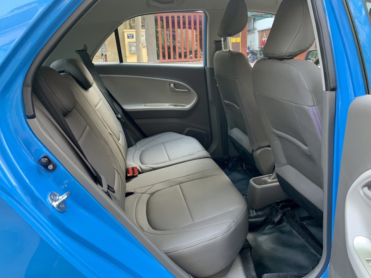 Kia Morning MT 2021 màu xanh (Đã bán)